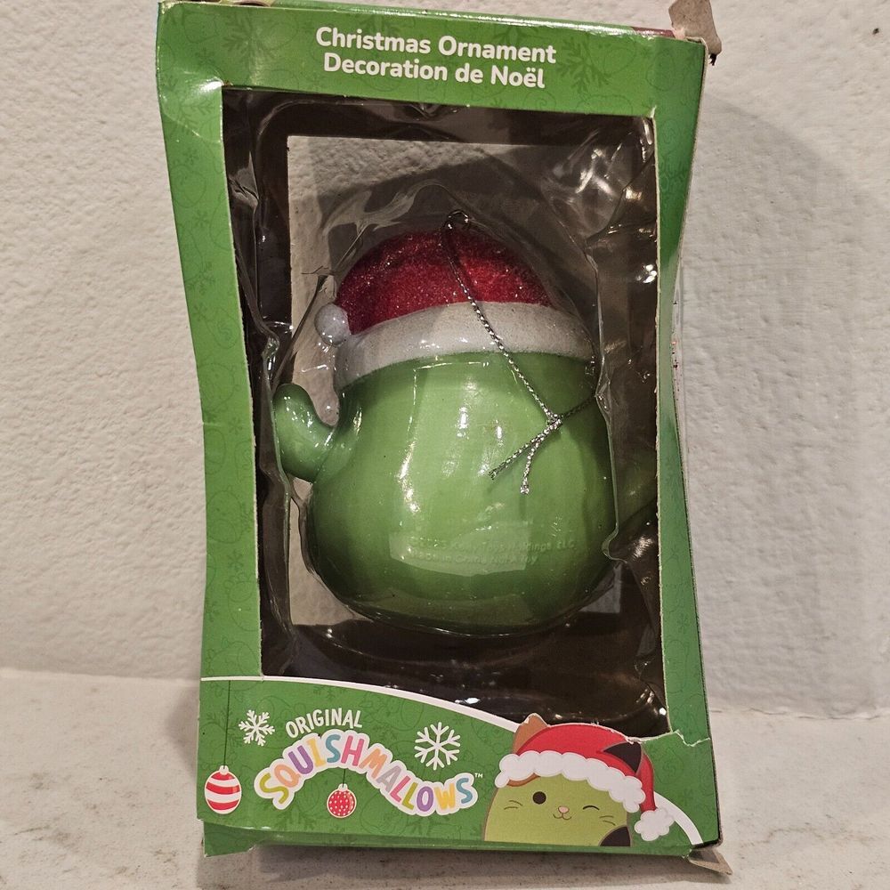 2023 Kurt Adler Original Squishmallows Maritza Cactus Christmas Ornament - Picture 4 of 4